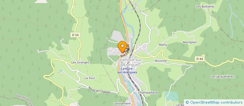 localisation de l'entreprise MADAME ESTHER DELECOURT  CHARLIEU