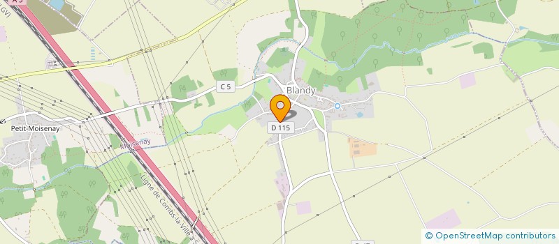 localisation de l'entreprise MADAME ESTHER DI GUGLIELMO MARCHAL  BLANDY