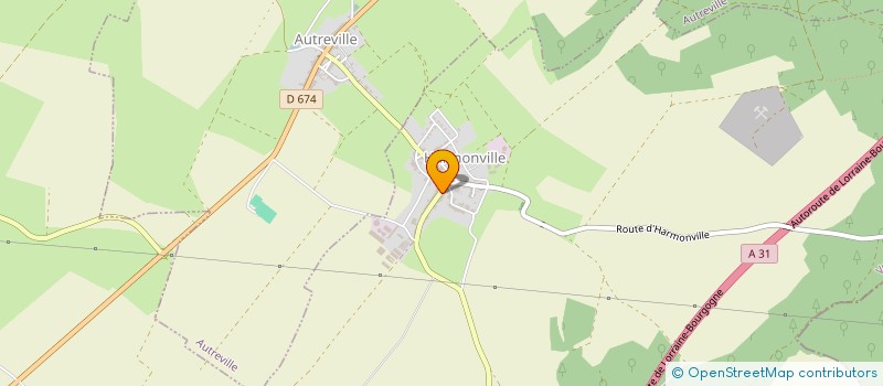 localisation de l'entreprise MADAME ESTHER DIEZ  HARMONVILLE