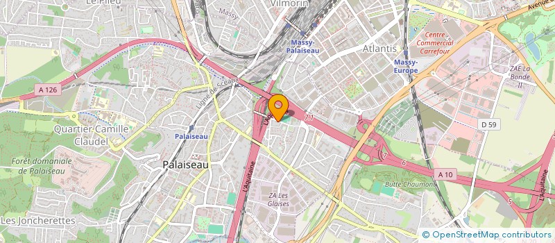 localisation de l'entreprise MADAME ESTHER DUCROCQ  PALAISEAU