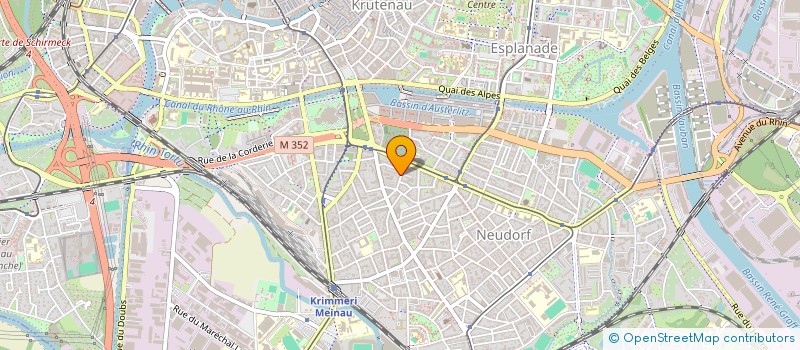 localisation de l'entreprise MADAME ESTHER DURAND  STRASBOURG