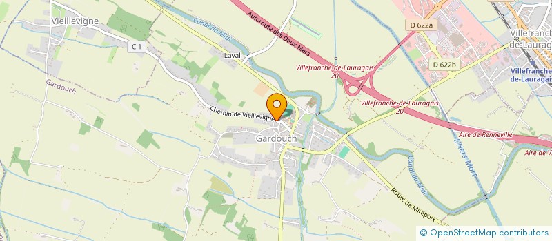 localisation de l'entreprise MADAME ESTHER EMPEIGNE  GARDOUCH