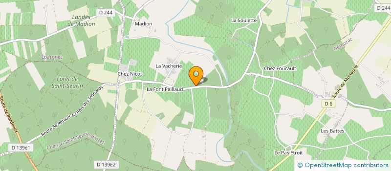 localisation de l'entreprise MADAME ESTHER ETAYO  JAZENNES