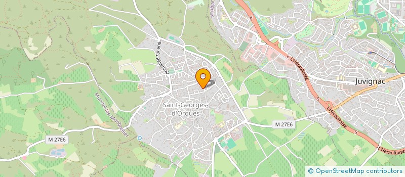 localisation de l'entreprise MADAME ESTHER FAMA  SAINT-GEORGES-D'ORQUES