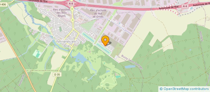 localisation de l'entreprise MADAME ESTHER FLORENTINE  FERRIERES-EN-BRIE