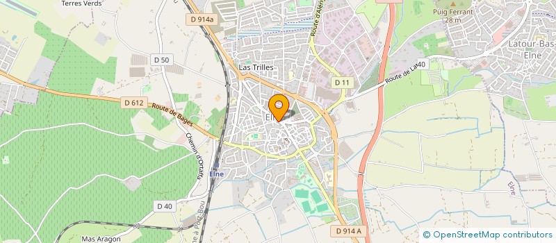 localisation de l'entreprise MADAME ESTHER FUMAT  ELNE