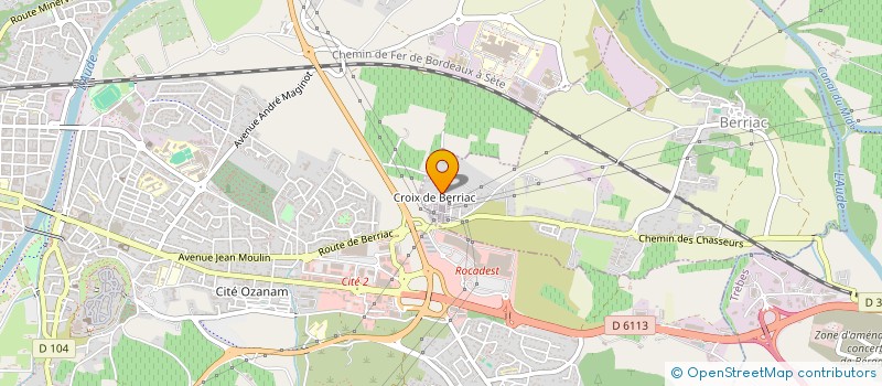 localisation de l'entreprise MADAME ESTHER GARCIA  BERRIAC