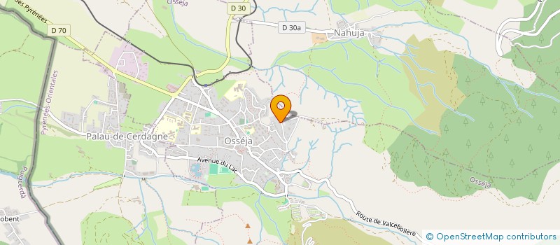 localisation de l'entreprise MADAME ESTHER GOMEZ  OSSEJA