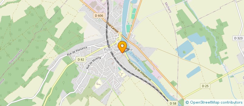 localisation de l'entreprise MADAME ESTHER GRANGER  VINNEUF