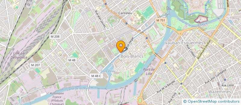 localisation de l'entreprise MADAME ESTHER HUMEL  LILLE