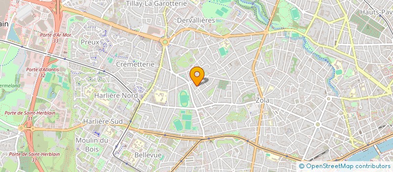localisation de l'entreprise MADAME ESTHER JACQUET à NANTES