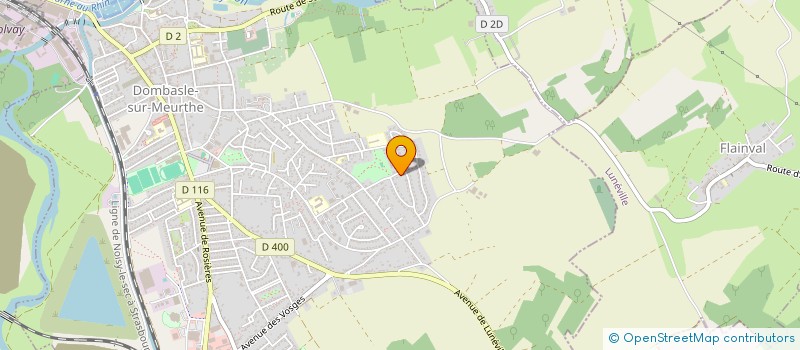 localisation de l'entreprise MADAME ESTHER KASTNER  DOMBASLE-SUR-MEURTHE