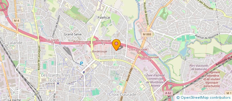 localisation de l'entreprise MADAME ESTHER LAGADEC  TOULOUSE
