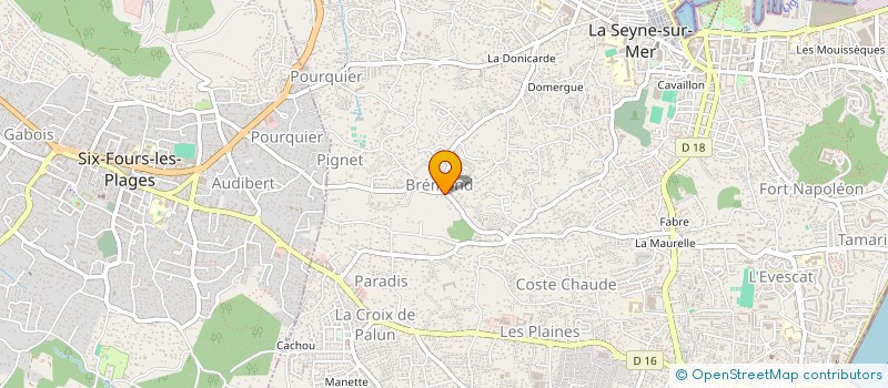 localisation de l'entreprise MADAME ESTHER LAGIER à LA SEYNE-SUR-MER
