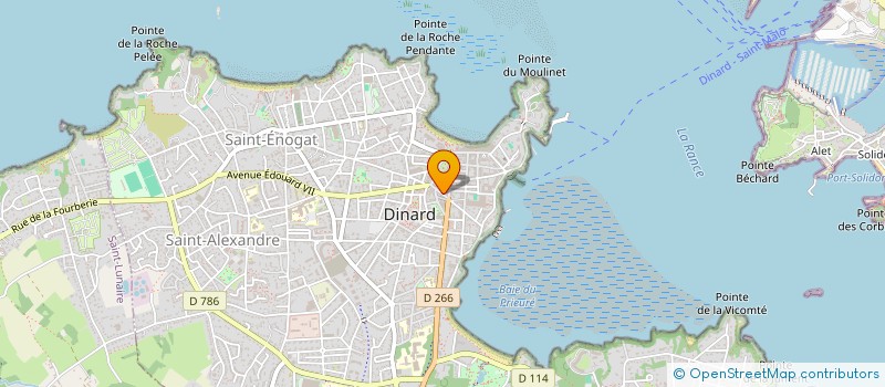 localisation de l'entreprise MADAME ESTHER LAUDY  DINARD