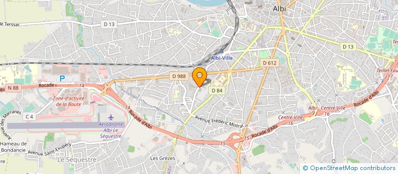 localisation de l'entreprise MADAME ESTHER-LAURA DULIN à ALBI