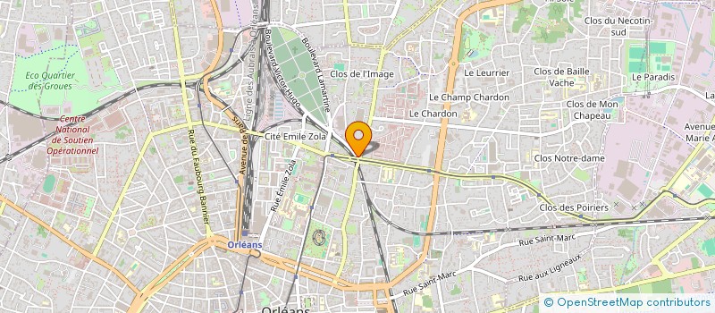 localisation de l'entreprise MADAME ESTHER LEROY à ORLEANS