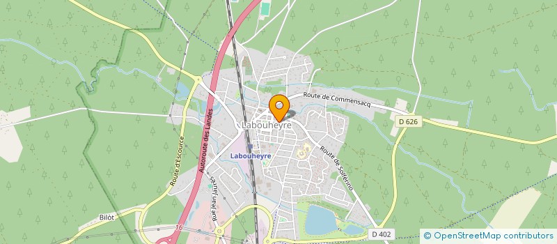 localisation de l'entreprise MADAME ESTHER LIBERPREY  LABOUHEYRE