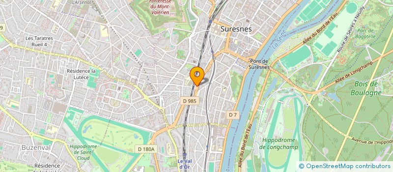 localisation de l'entreprise MADAME ESTHER LIMEUL à SURESNES
