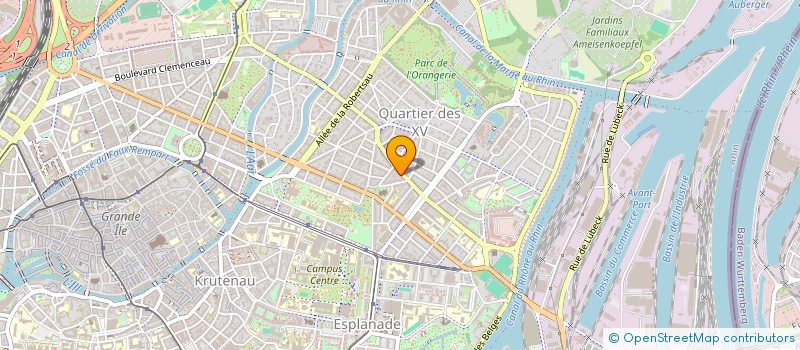localisation de l'entreprise MADAME ESTHER LIPSYC à STRASBOURG