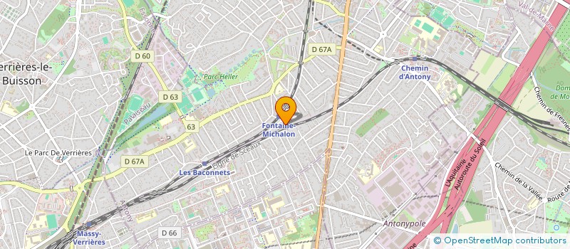 localisation de l'entreprise MADAME ESTHER LORNE à ANTONY