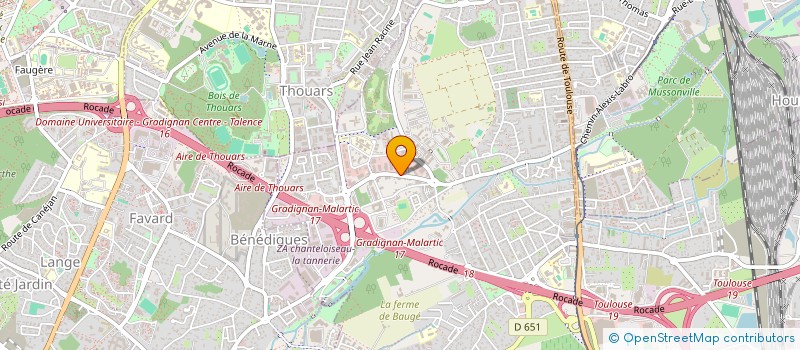 localisation de l'entreprise MADAME ESTHER MALAURIE  PERIGUEUX