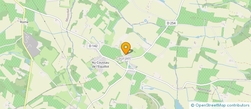 localisation de l'entreprise MADAME ESTHER MARINELLI  LAGRAULET-DU-GERS