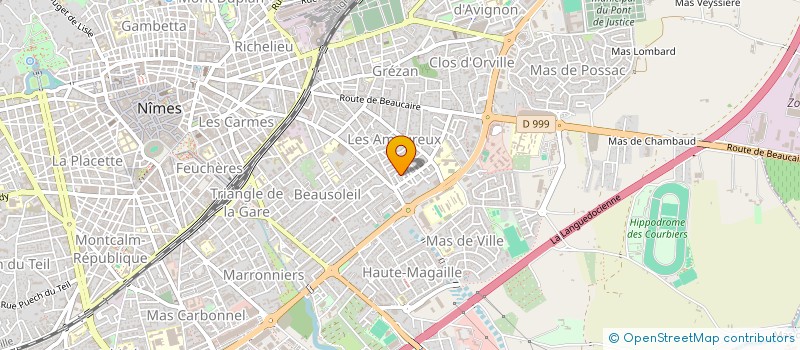 localisation de l'entreprise MADAME ESTHER MATTHEW  NIMES