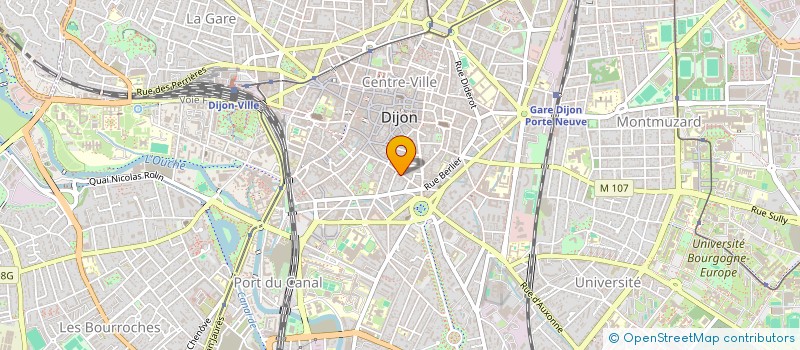 localisation de l'entreprise MADAME ESTHER MAURIN  DIJON