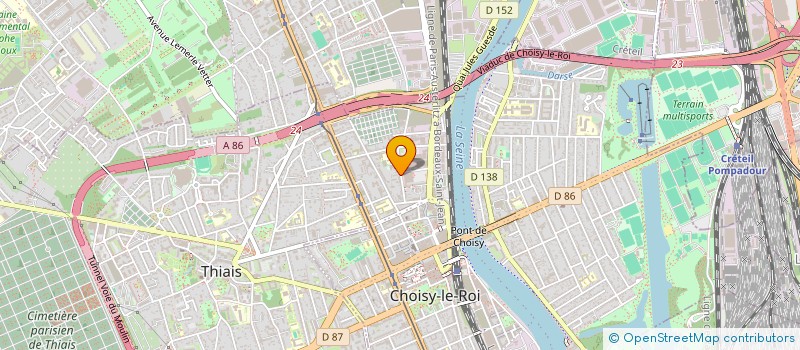 localisation de l'entreprise MADAME ESTHER NASCIMENTO  CHOISY-LE-ROI