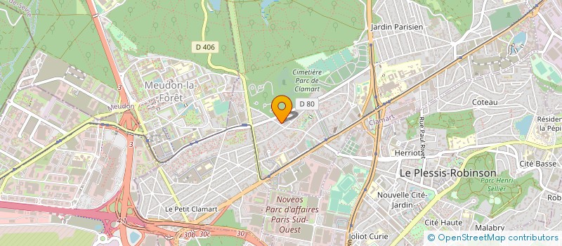 localisation de l'entreprise MADAME ESTHER NDONGO EBONGUE à CLAMART