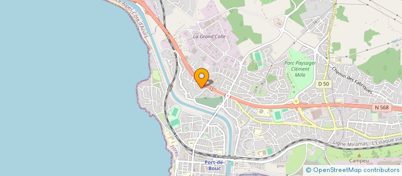 localisation de l'entreprise MADAME ESTHER NGANE  PORT-DE-BOUC