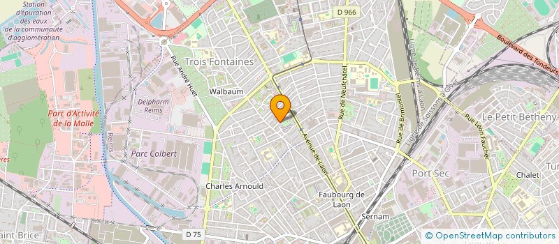 localisation de l'entreprise MADAME ESTHER ODUNAYO OLALEYE  REIMS