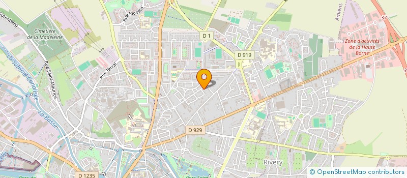 localisation de l'entreprise MADAME ESTHER PIEDELOUP  AMIENS