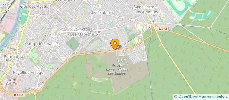 localisation de l'entreprise MADAME ESTHER PIERI  COMPIEGNE