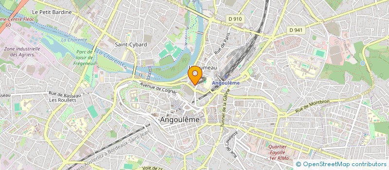 localisation de l'entreprise MADAME ESTHER POIRIER à ANGOULEME