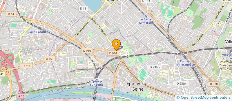 localisation de l'entreprise MADAME ESTHER THWADI-YIMBU à EPINAY-SUR-SEINE