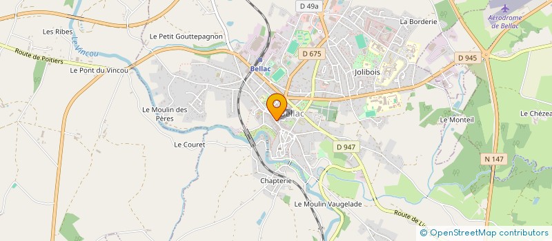 localisation de l'entreprise MADAME ESTHER VAN DER WAALS à LA CROIX-SUR-GARTEMPE