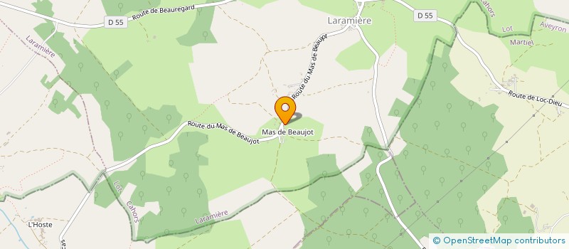 localisation de l'entreprise MADAME ESTHER VOISIN  LARAMIERE