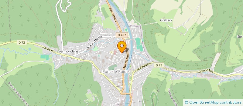 localisation de l'entreprise MADAME ESTHER WINTZER  PONT-DE-ROIDE-VERMONDANS