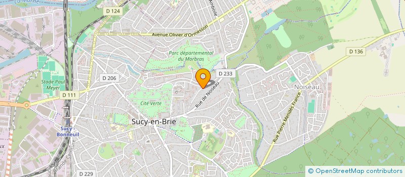 localisation de l'entreprise MADAME ESTHER YANDZA HENSSE REINE ESTHER  SUCY-EN-BRIE