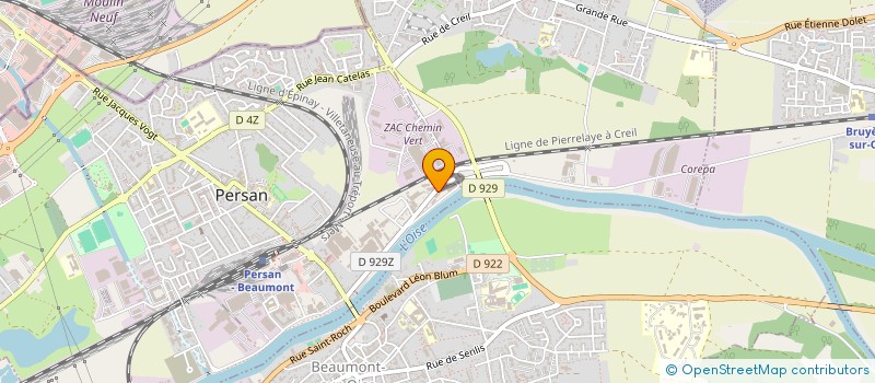 localisation de l'entreprise MADAME ESTHERLYNDA NICOLAS  PERSAN