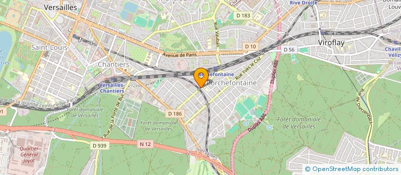 localisation de l'entreprise MADAME ESTIBALIZ VALDEOLMILLOS PADRINO à VERSAILLES