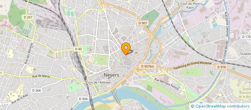 localisation de l'entreprise MADAME ESTORGE ALLIGIER à NEVERS