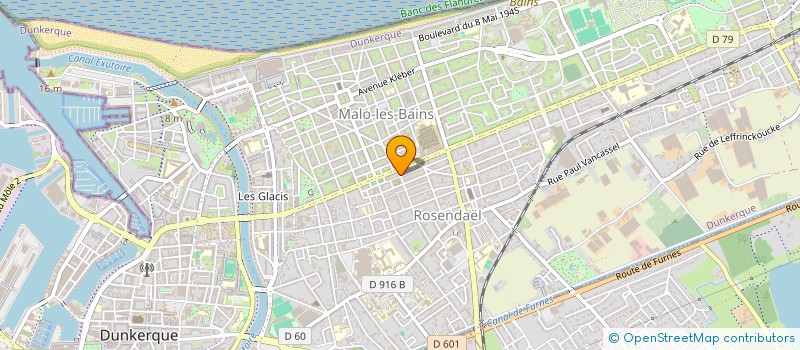 localisation de l'entreprise MADAME ESTRELLA DEGRAND à DUNKERQUE