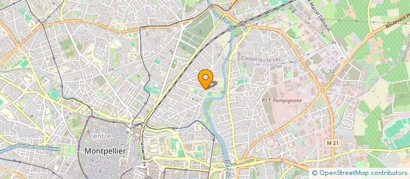 localisation de l'entreprise MADAME ESTRELLA RUIZ DIAZ à MONTPELLIER