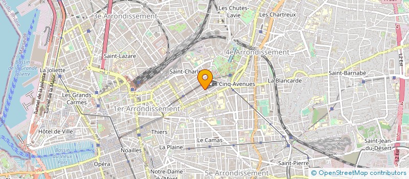 localisation de l'entreprise MADAME ESZTER NAGY à MARSEILLE