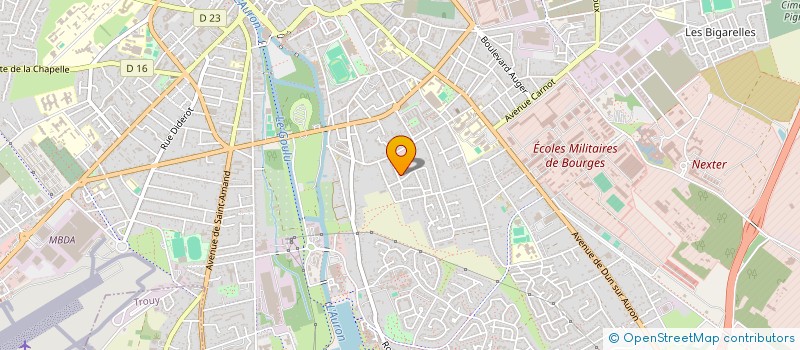 localisation de l'entreprise MADAME ESZTER SZABO à BOURGES