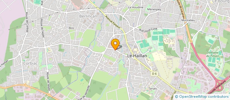 localisation de l'entreprise MADAME ET MONSIEUR CHETCUTI  LE HAILLAN