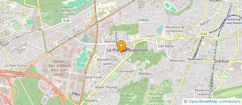 localisation de l'entreprise MADAME ET SERVICES 92 à LE PLESSIS-ROBINSON